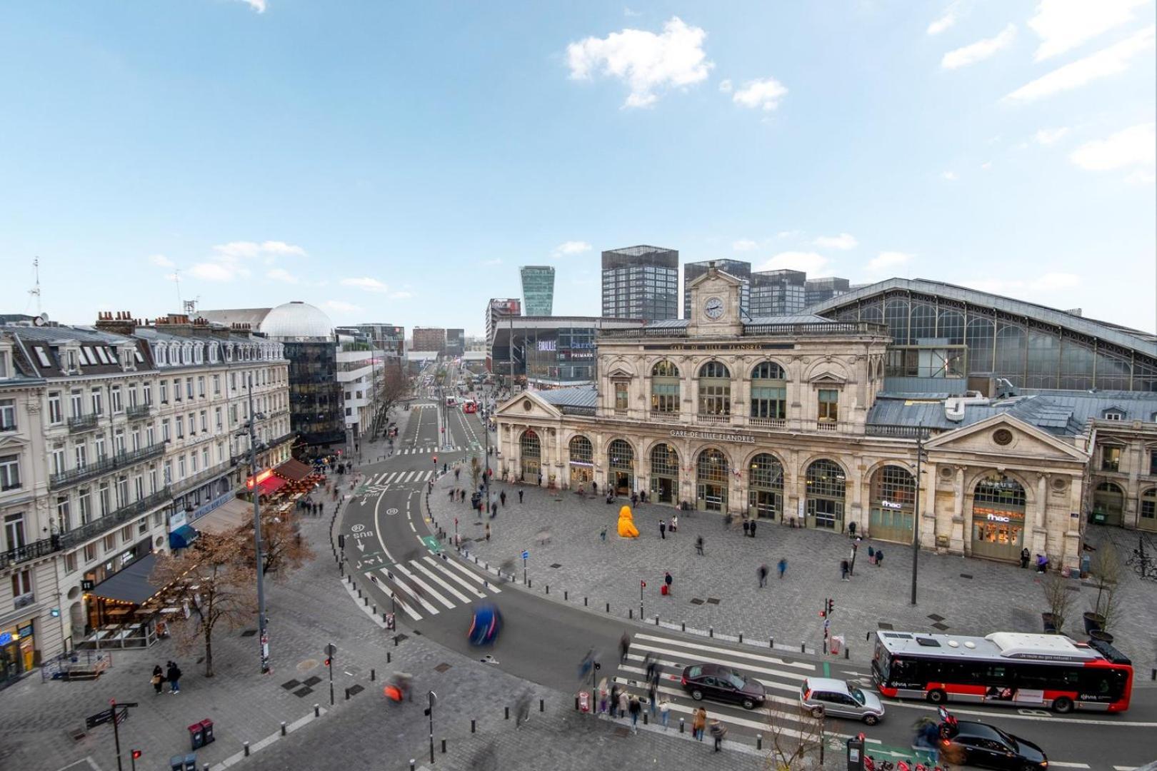 Apartment For 4 In Front Of Lille Flandres Station Exterior foto